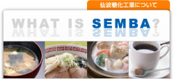 仙波糖化工業について WHAT IS SEMBA?