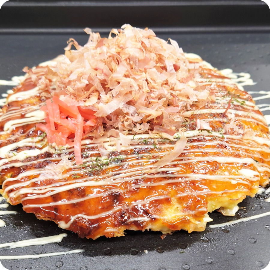 フワフワほっくり！山芋のお好み焼き