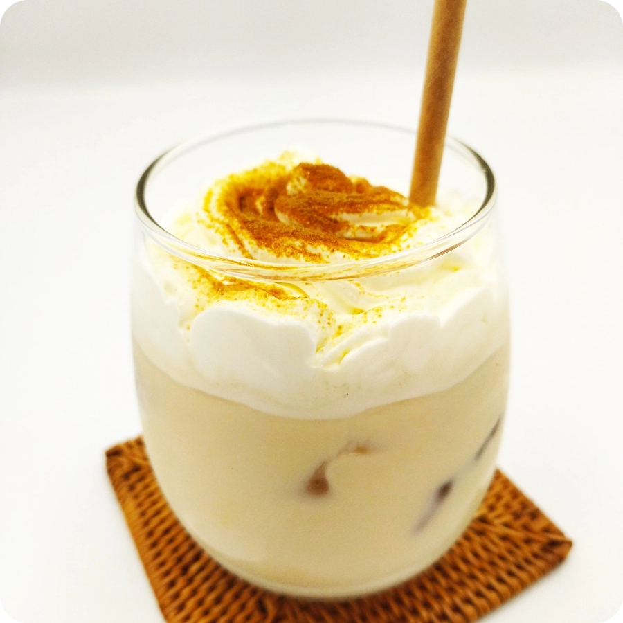 ほっと一息♪ほうじ茶ラテ